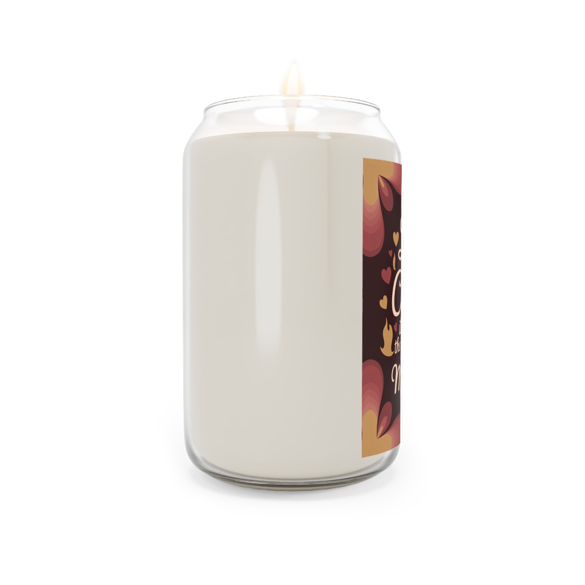 Love Is Like a Candle Scented Soy Candle — 13.75oz Aromatherapy Gift