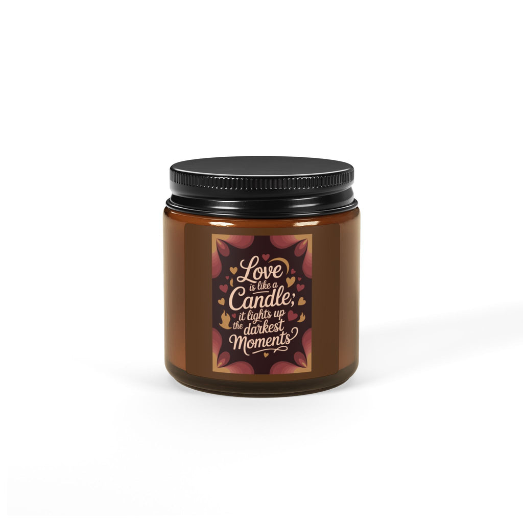 Love Is the Candle Soy Candle — Amber Jar (Multi-Size)
