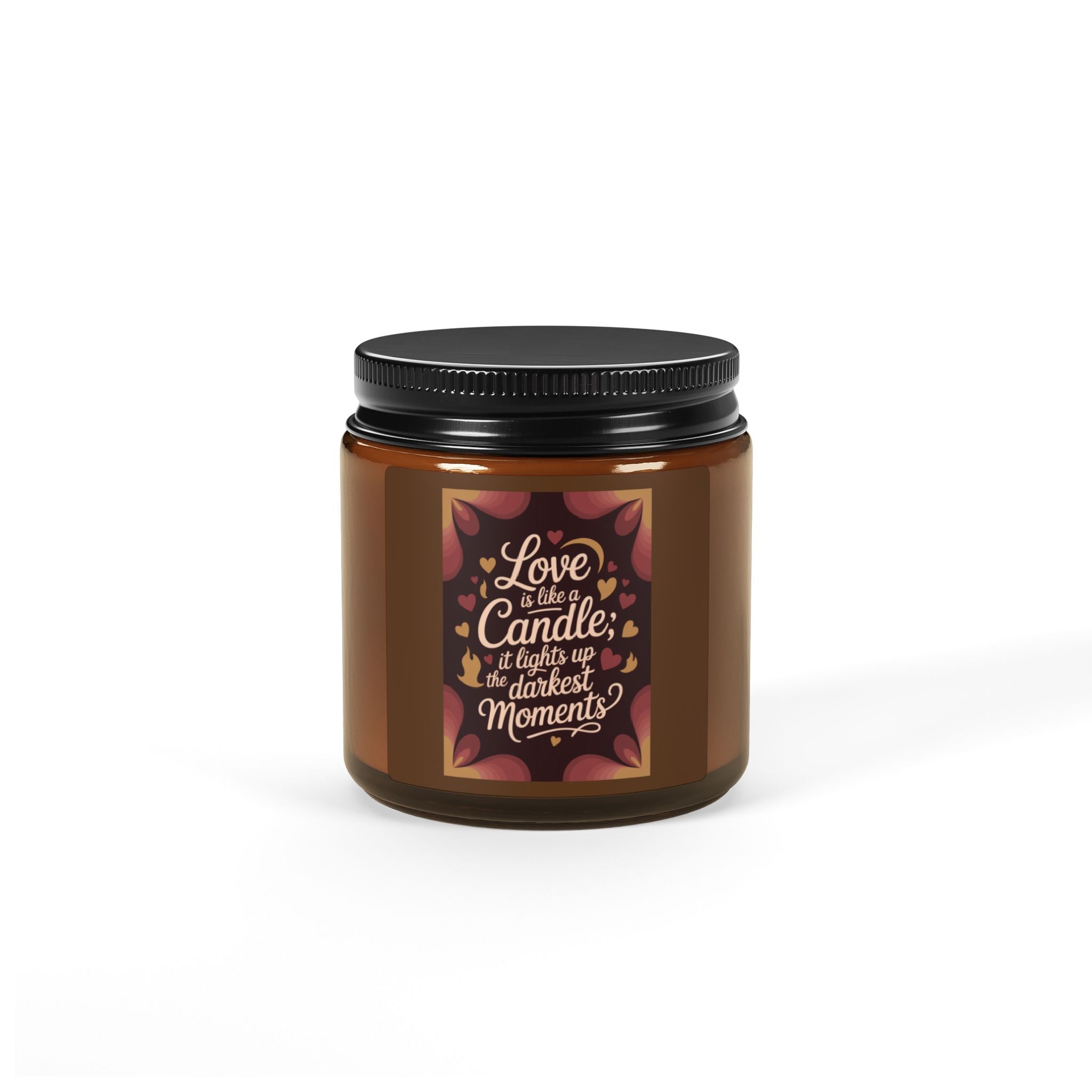 Love Is the Candle Soy Candle — Amber Jar (Multi-Size)