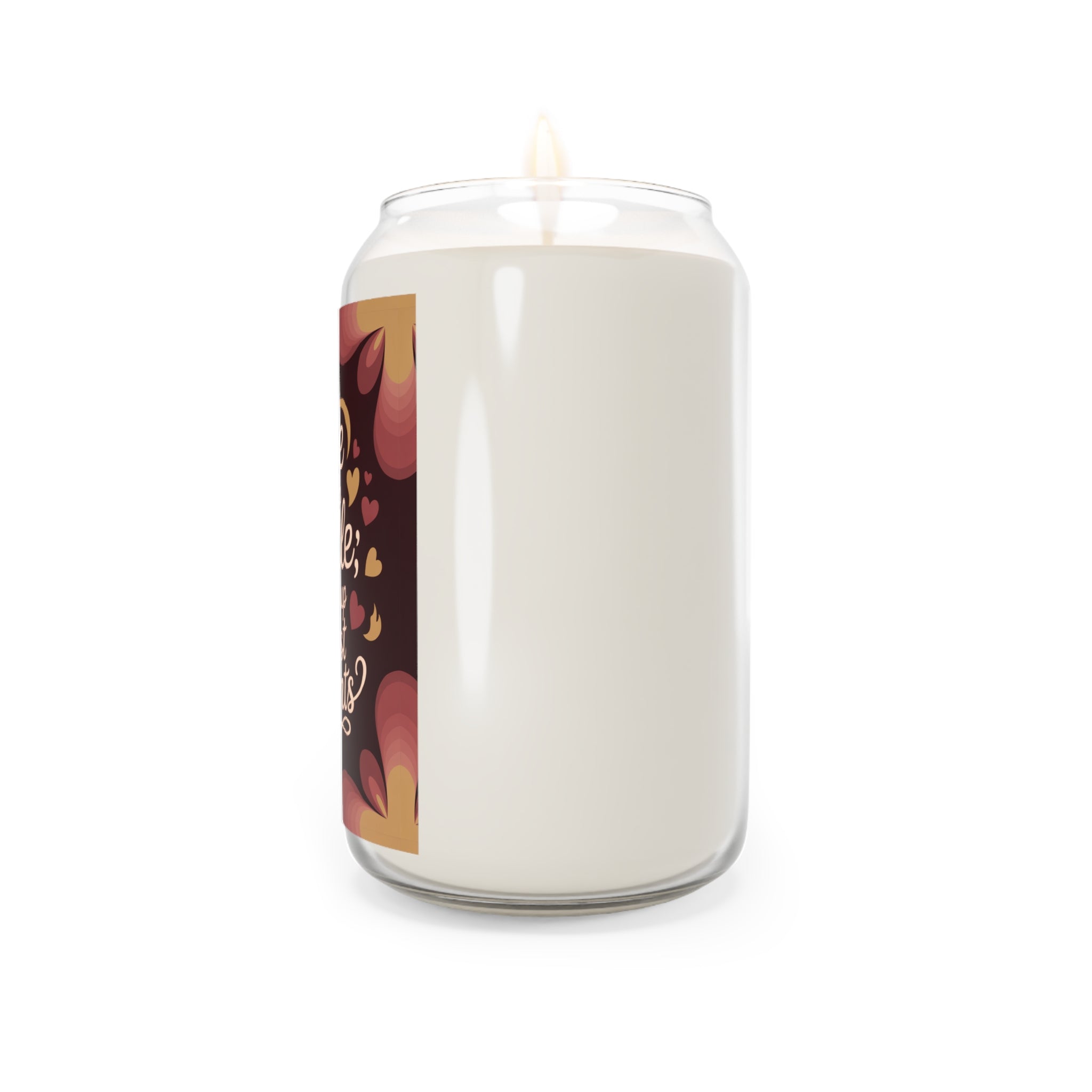Love Is Like a Candle Scented Soy Candle — 13.75oz Aromatherapy Gift
