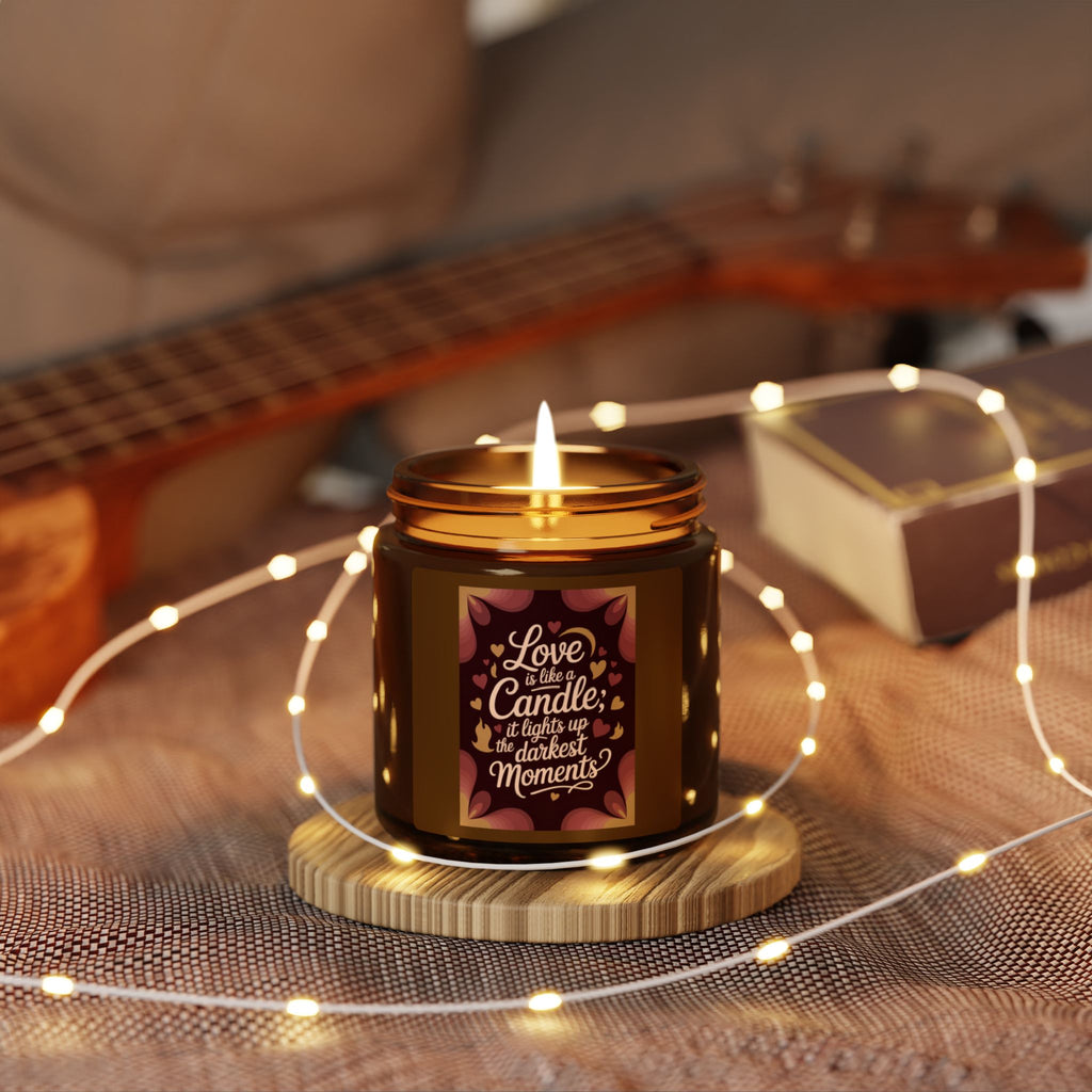 Love Is the Candle Soy Candle — Amber Jar (Multi-Size)