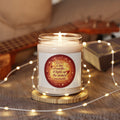Scented Soy Candle — “Love is like a candle; it lights up the darkest moments” (9oz)