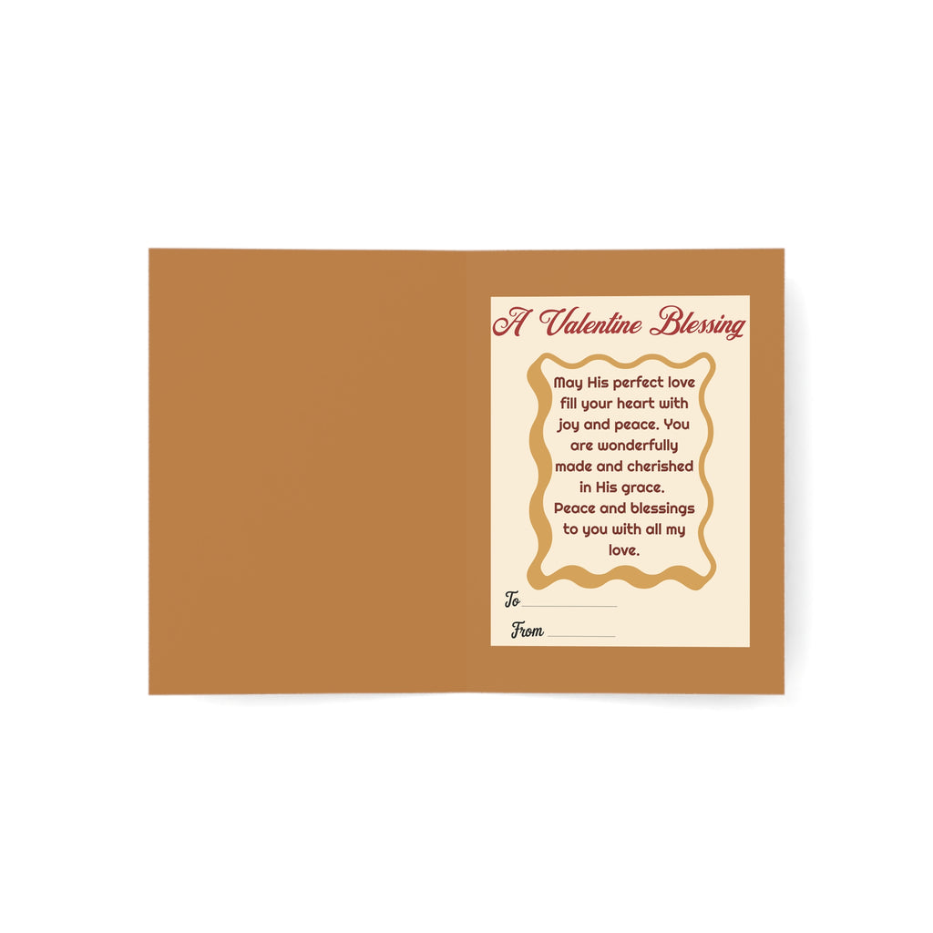 Valentine Sunflower Greeting Card — "Rooted and Grounded in Love" (Pack of 1/10/30/50)