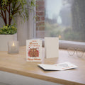 Valentine Bears Greeting Card — "Love Bears All Things" Folded Valentine Card (Single or Pack)